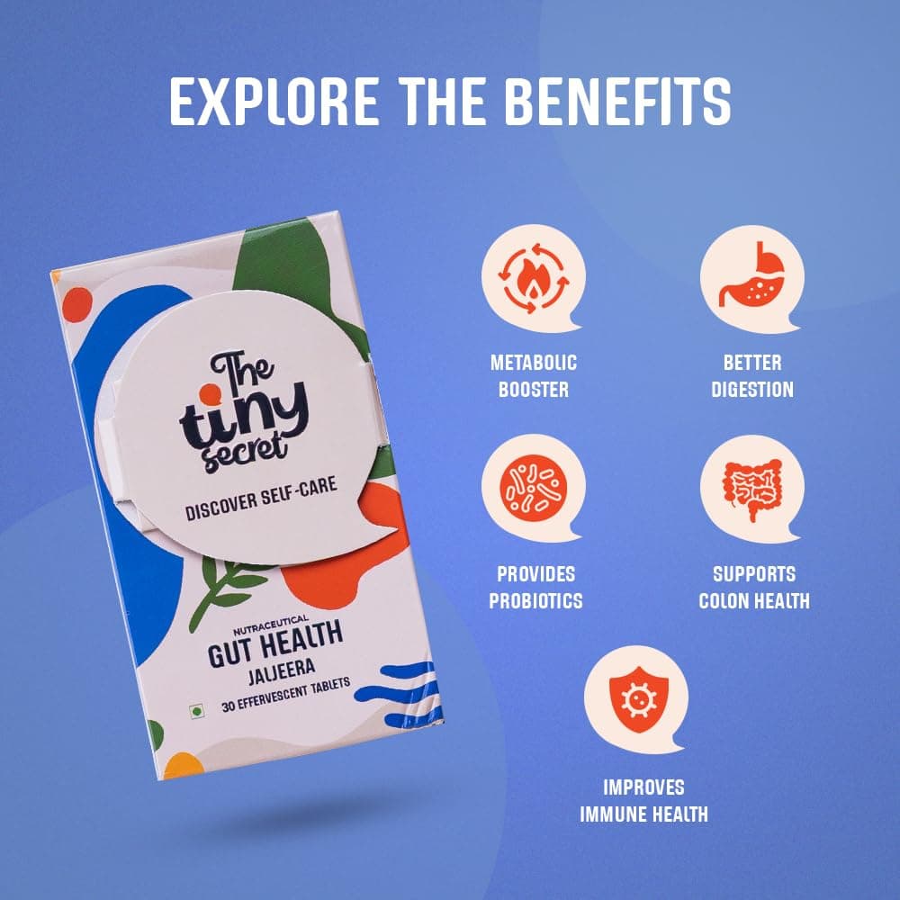 The Tiny Secret Gut Health Jaljeera Flavoured Fizz